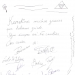 Carta recibida del grupo canarios muy simptico que estuvo en Praga el agosto 2008.